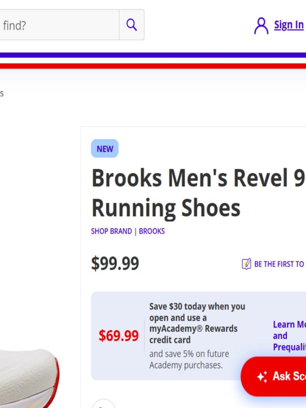 NEW IN BOX! BROOKS REVEL 9 - MENS 9 / WOMENS 10.5 - Picture 2 of 7